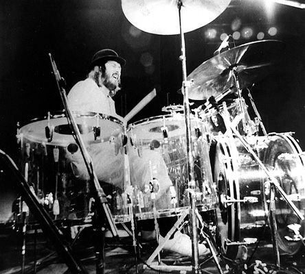 jonn bonham on a drum concert