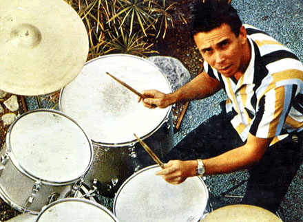 sandy nelson on drums