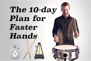 10 day drumming plan for faster hands