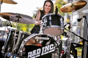 Amy Hall drummer