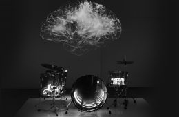brain on drum set