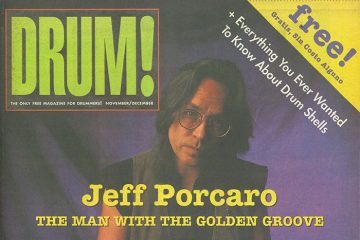jeff porcaro drum magazine cover