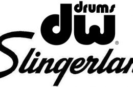 dw and slingerland drums logos