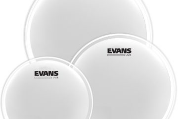 Evans UV2 drumheads