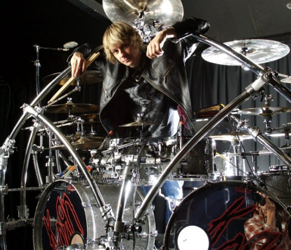 ray luzier on drums
