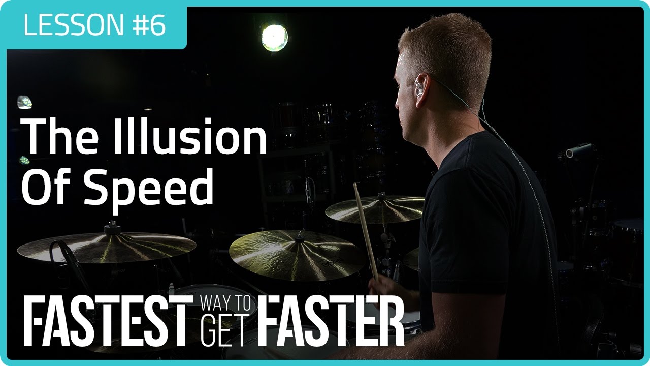 The Fastest Way to Get Faster Drum Lesson DAY 6 Speed Featured Image